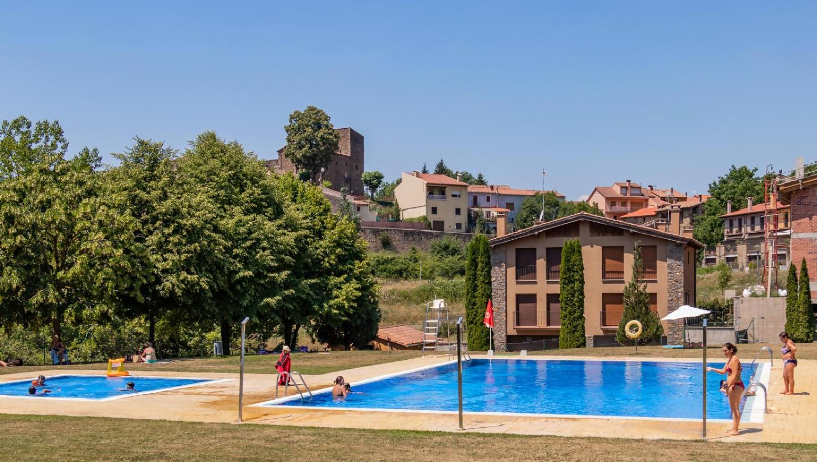 M De Puigsec Mas Rural Al Ripolles Girona Exterior foto