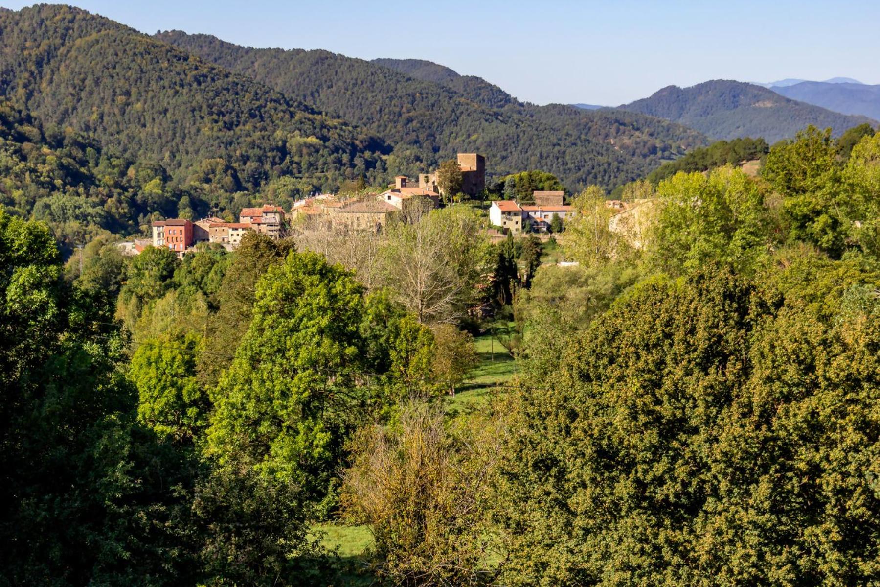 M De Puigsec Mas Rural Al Ripolles Girona Exterior foto