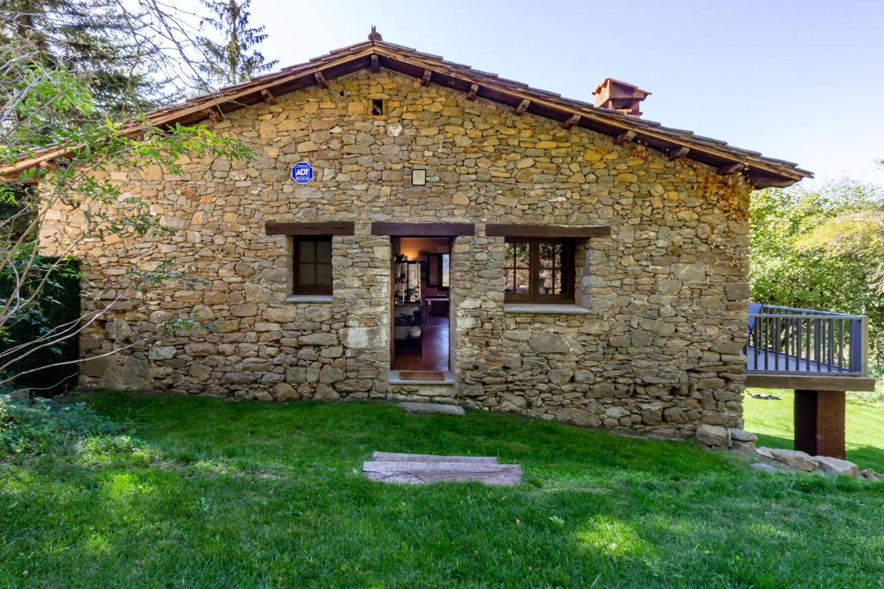 M De Puigsec Mas Rural Al Ripolles Girona Exterior foto